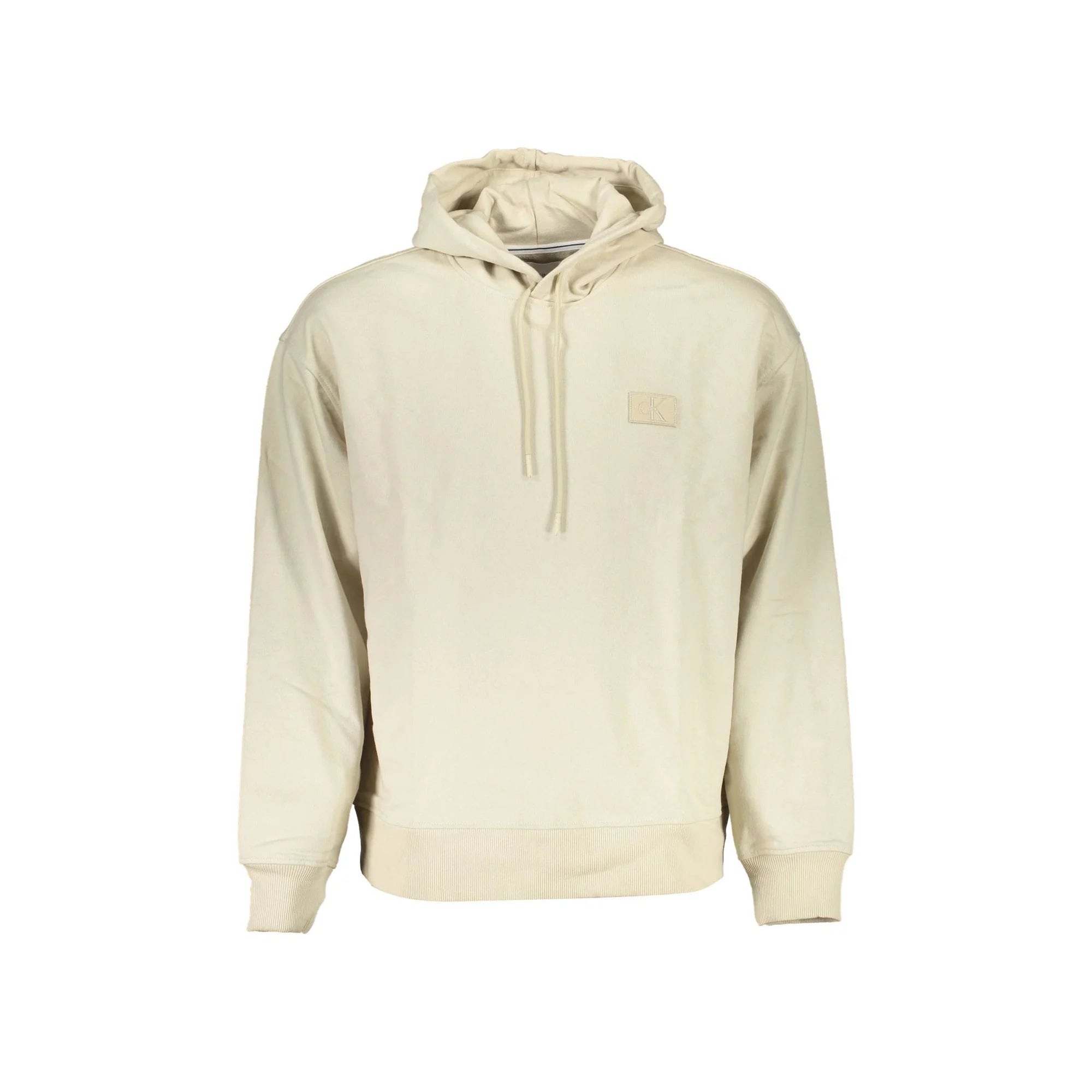Calvin Klein Felpa Maniche Lunghe Uomo Beige Logo Felpe - foto prodotto